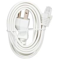 View 5' White Plug Cable
